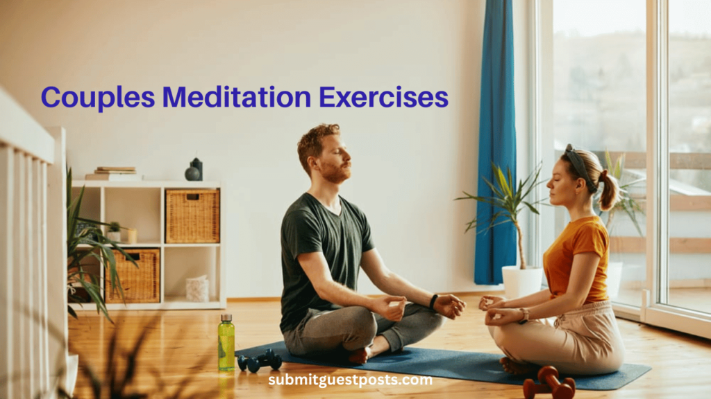 8 Couples Meditation Exercises You Must Experience Couple meditating together, sitting face-to-face with eyes closed, focusing on their breath.